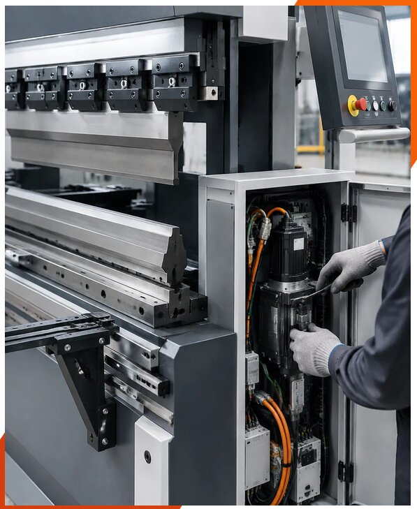 Ремонт серво листогибочных прессов в Назрани от 15408 р. | ЮнионикРу