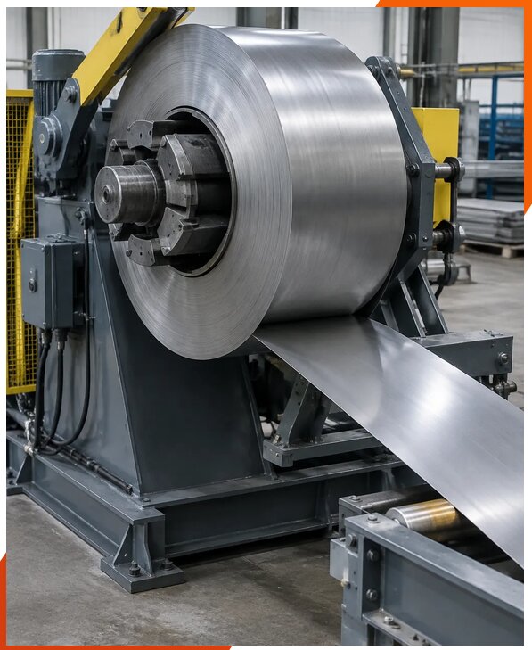 Поставка разматывателей рулонного металла от 359520 р. | ЮнионикРу